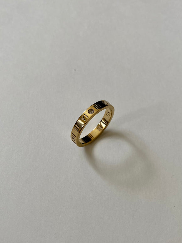 Numeral Ring - Gold