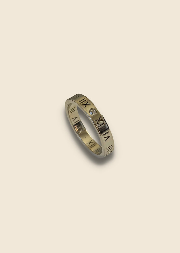 Numeral Ring - Silver