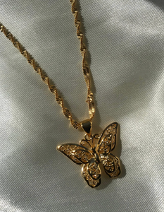 Mia Butterfly Necklace